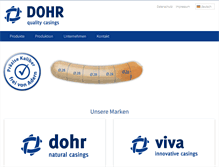Tablet Screenshot of dohr.biz